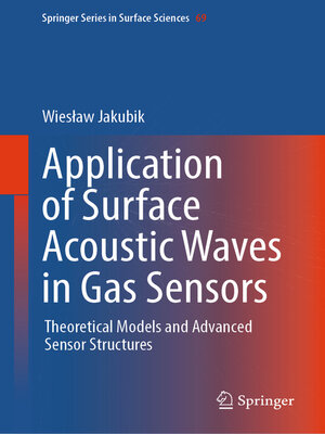 cover image of Application of Surface Acoustic Waves in Gas Sensors